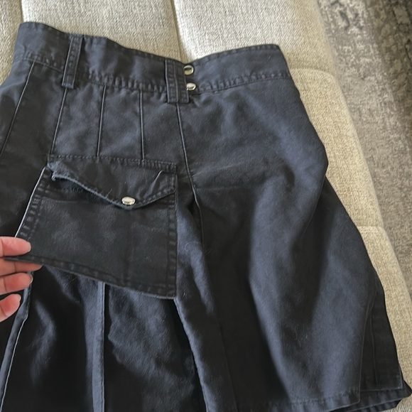 MODERN KILTS MENS 32 BLACK UTILITY CAGO POCKETS TRADITIONAL OUTFIT SCOTLAND - Picture 4 of 12